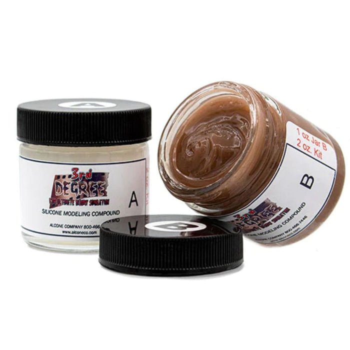 3rd Degree Dark Kit 2oz jars with one open
