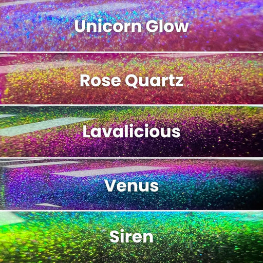 Ashunta Sheriff Unicorn Multi Dimension Gloss Colors with names