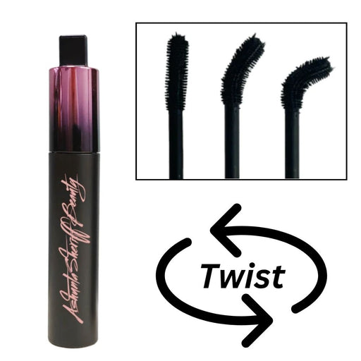 Ashunta Sheriff Fat And Juicy 4D Mascara info with close up of eye tip