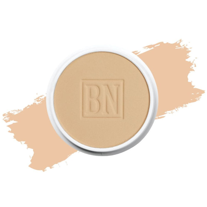 Ben Nye Color Cake Foundation PC-4 Summer Sand with swatch behind