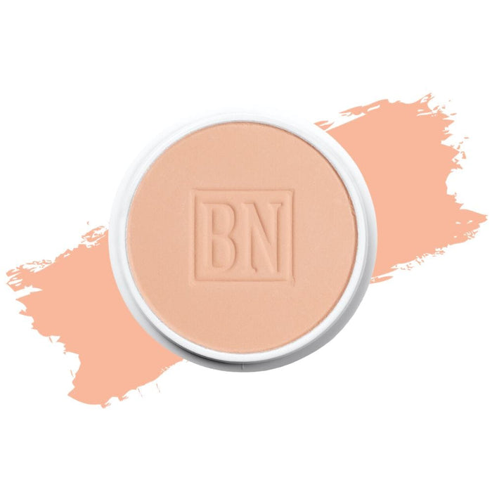 Ben Nye Color Cake Foundation PC-46 Rose Blush with swatch behind