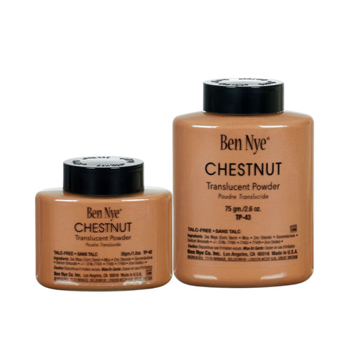 Ben Nye Face Powders Chestnut Translucent Group Photo