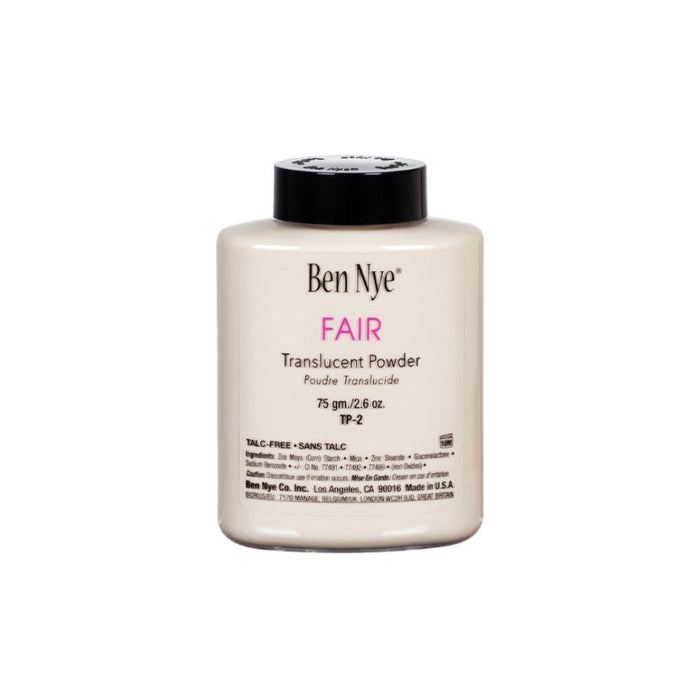 Ben Nye Face Powder Fair Translucent 2.4oz jar