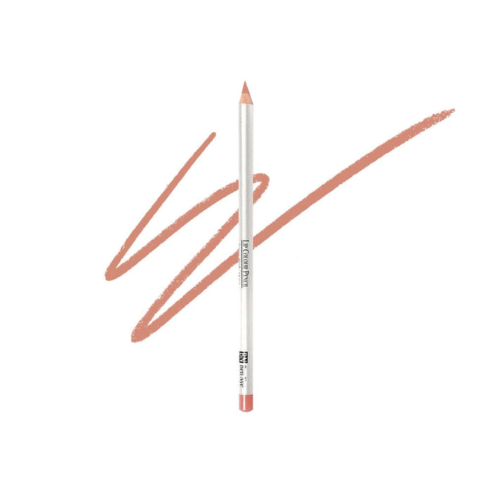 Ben Nye Lip Colour Pencil LP-128 Caramel Rose in from of Color Swatch