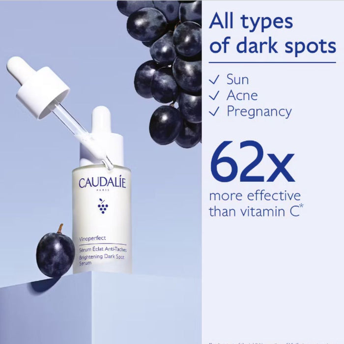 Caudalie Vinoperfect Brightening Dark Spot Serum Vitamin C Alternative Stylized photo