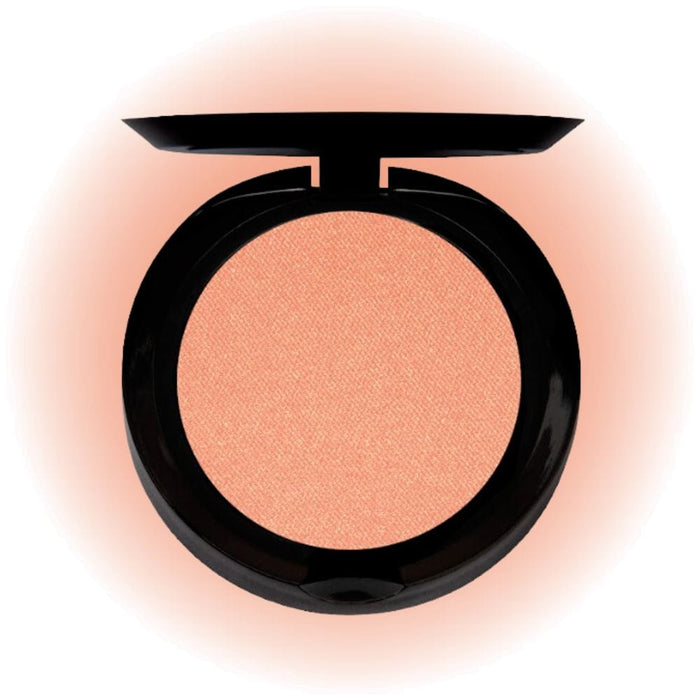 Face Atelier Ultra Blush Peach Glaze with Swatch behind product