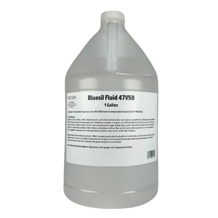 Bluesil Fluid 47V50 1 Gallon bottle with label