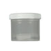 4 oz Empty Plastic Jar with lid