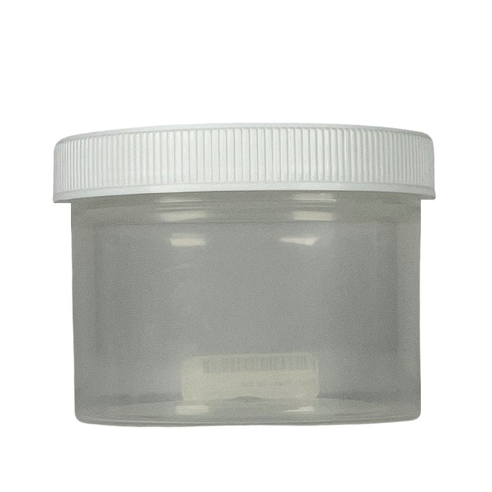 8 oz Empty Plastic Jar with lid