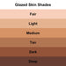 Glazed Skin shade chart