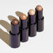 Kevyn Aucoin all 4 Contour sticks next to each other with white background