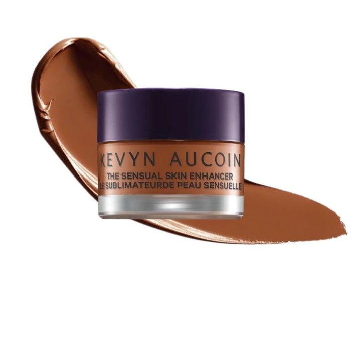 Kevyn Aucoin Sensual Skin Enhancer SX 15 with swatch behind product