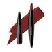 MUFE Rouge Artist Lipstick 322 Beating Earth with Swatch behind product and cap