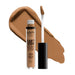 Nyx Can't Stop Won't Stop Contour Concealer 14 Golden Honey with swatch behind product