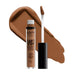 Nyx Can't Stop Won't Stop Contour Concealer 16 Mahogany with swatch behind product