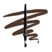Nyx Fill & Fluff Eyebrow Pomade Pencil brunette with swatch behind product