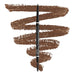 NYX Micro Brow Pencil Chocolate with swatch behind product