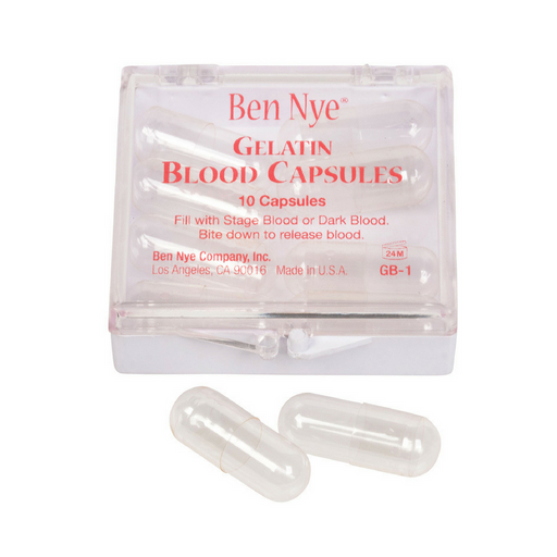 Ben Nye Gelatin Blood Capsules GB-1 10-Pack