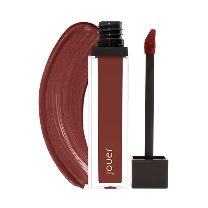 Jouer Long-Wear Lip Crème Liquid Lipstick Sangria