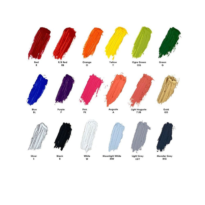 Mehron Creamblend Stick Swatches Color 