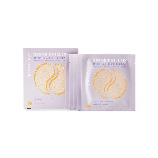 Patchology Serve Chilled Bubbly Eye Gels + Orange Extract 15 Pairs 