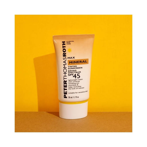 Peter Thomas Roth Max Mineral Tinted Sunscreen Broad Spectrum SPF 45 Stylized Single 