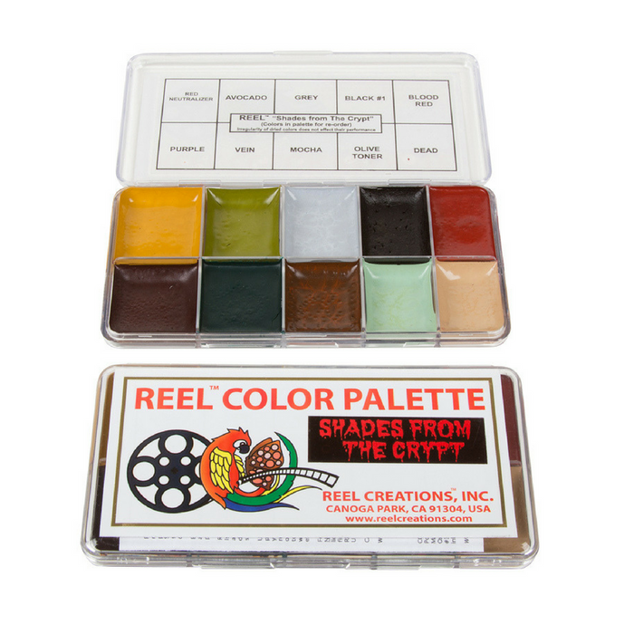 Reel Color Makeup Palettes Shades From The Crypt