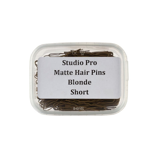 Studio Pro Matte Hair Pins Short Blonde
