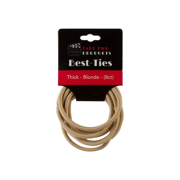 Take Two Products Best-Ties Thick 8ct. Blonde