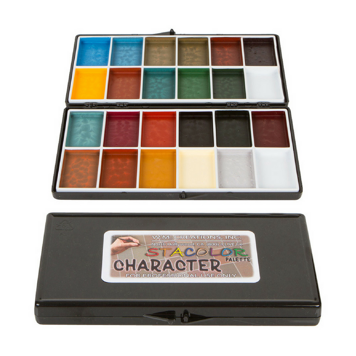 W.M. Creations Makeup Palettes Stacolor Character