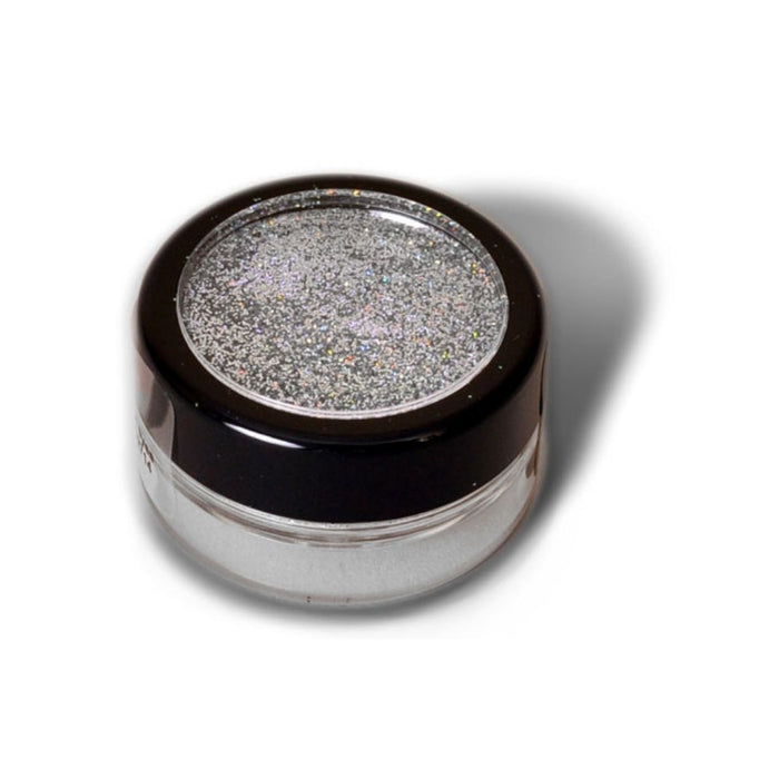 Wolfe Cosmetic Face & Body Holographic Glitter Silver