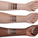 Anastasia Beverly Hills Smooth Blur Contour Stick swatches on the arm of light, medium and dark skin tones. 