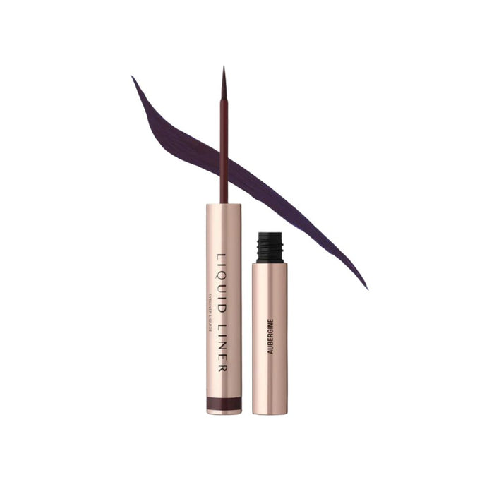Anastasia Beverly Hills Liquid Liner Aubergine with swatch behind