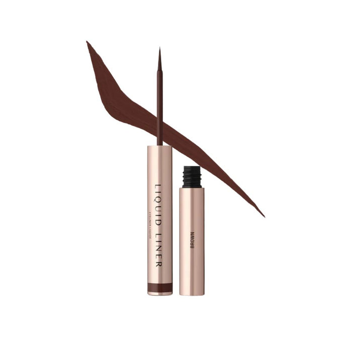 Anastasia Beverly Hills Liquid Liner Brown with swatch behind