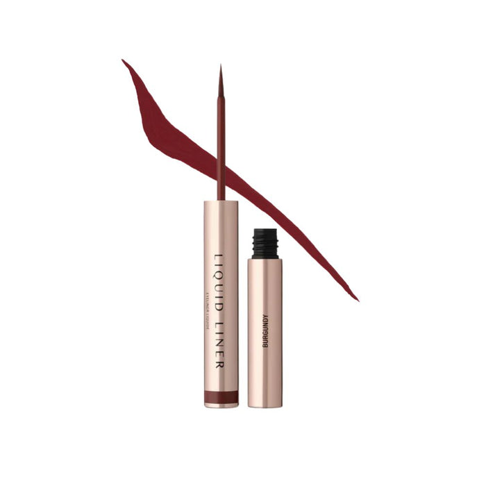 Anastasia Beverly Hills Liquid Liner Burgundy with swatch behind