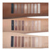 Anastasia Beverly Hills Haze Mini Eyeshadow Palette shades swatched on light, medium and dark skin tones