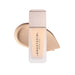 Anastasia Beverly Hills Impeccable Blurring Second-Skin Matte Foundation Bottle 1.5WP with swatch behind