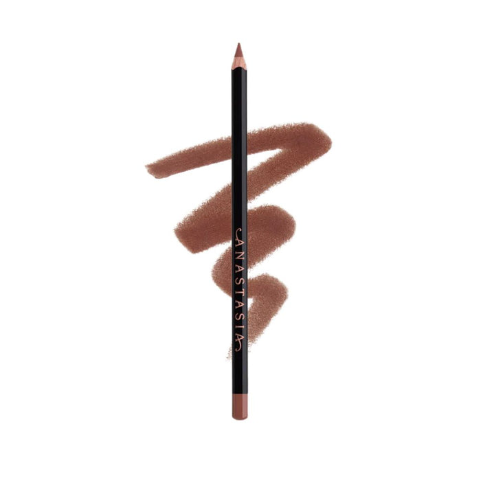 Anastasia Beverly Hills Lip Liner Deep Taupe with swatch behind