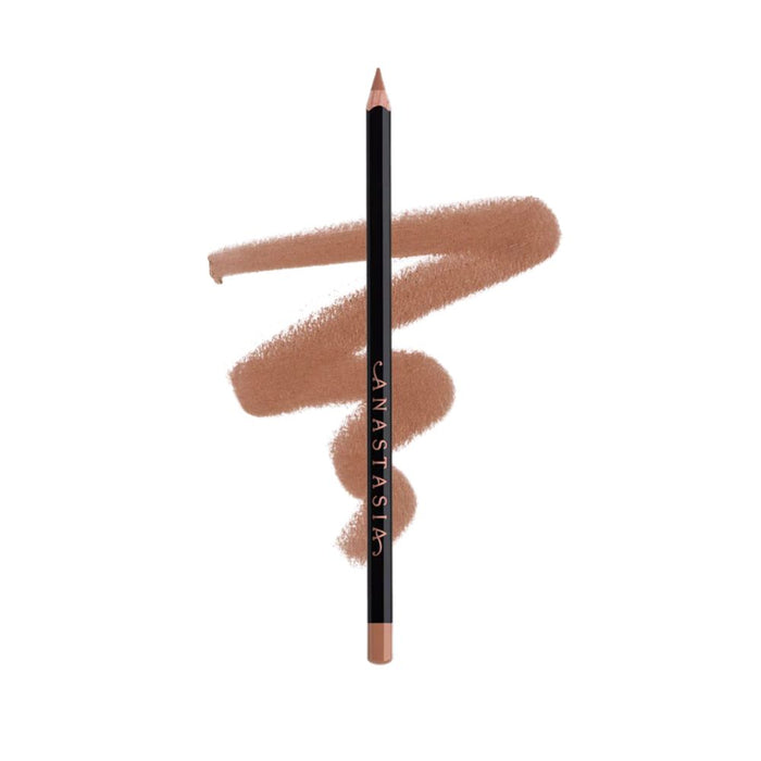 Anastasia Beverly Hills Lip Liner Hazelnut with swatch behind