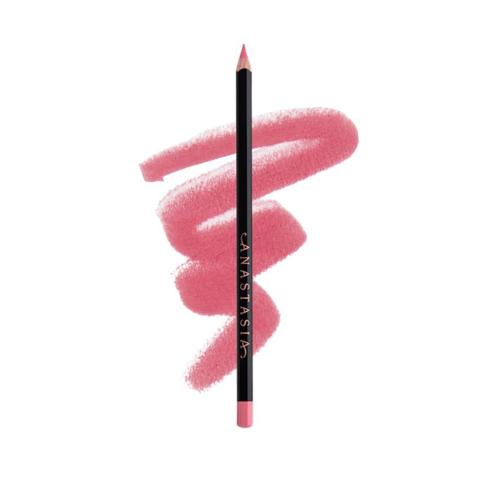 Anastasia Beverly Hills Lip Liner Rose Dream with swatch behind