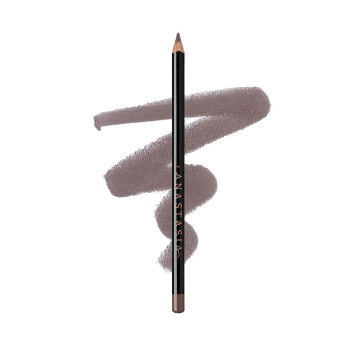 Anastasia Beverly Hills Lip Liner Stormy with swatch behind