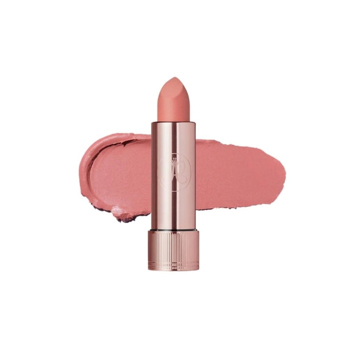 Anastasia Beverly Hills Matte Lipstick Hush Pink with swatch