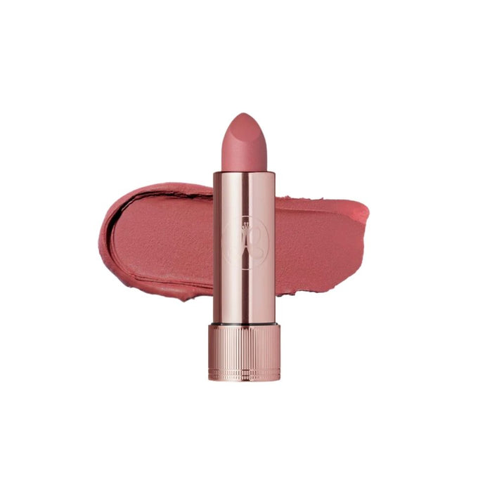 Anastasia Beverly Hills Matte Lipstick Hush Rose with swatch