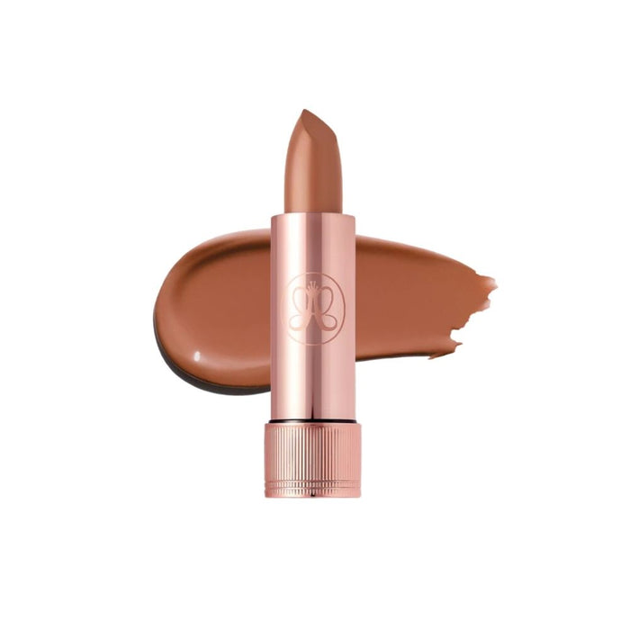 Anastasia Beverly Hills Satin Lipstick Soft Brown with swatch