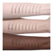 Anastasia Beverly Hills MicroStroke Brow Pens swatched on 3 different skin tones with shade names