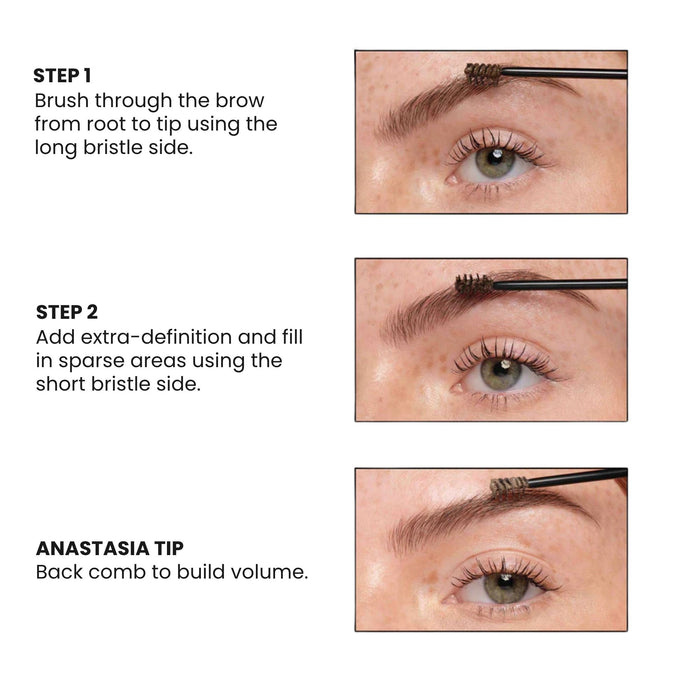 Anastasia Beverly Hills Volumizing Tinted Brow Gel how to apply instructions