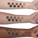 Anastasia Beverly Hills Volumizing Tinted Brow Gel arm swatches on 3 different skin tones
