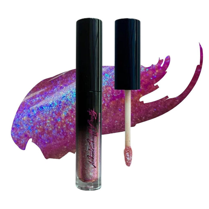 Ashunta Sheriff Unicorn Multi Dimension Gloss Unicorn Glow with swatch