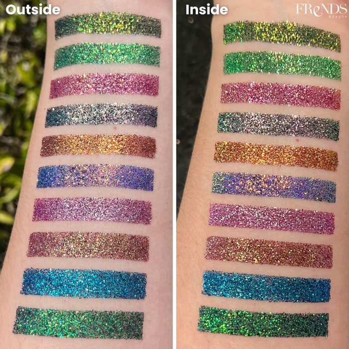 Ashunta Sheriff Unicorn Multichrome Glitter Shadow Palette