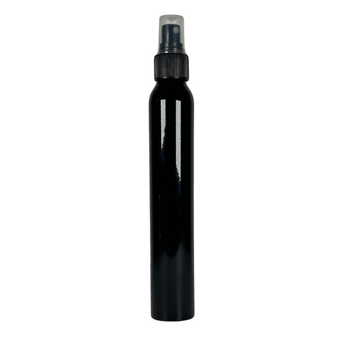 Empty Aluminum Spray Bottle 5.5oz black